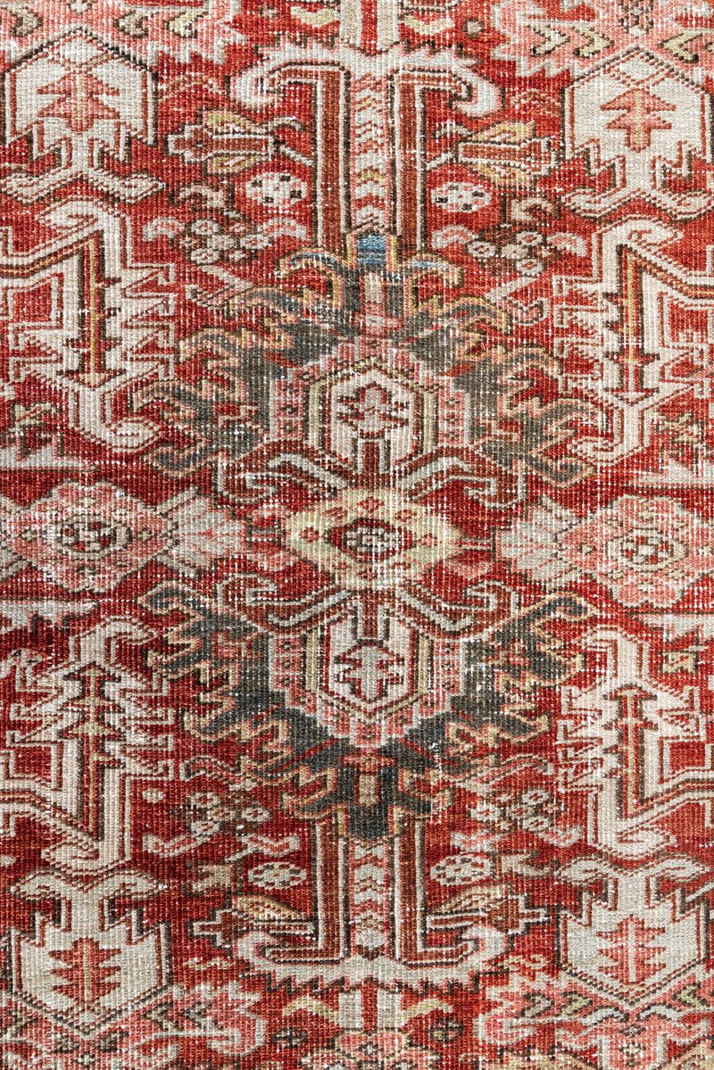 District Loom Vintage Heriz Area Rug-Dawson