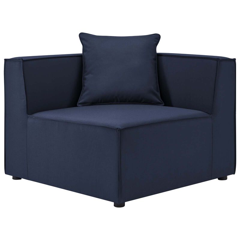 Modway - Saybrook Outdoor Patio Upholstered Loveseat and Ottoman Set