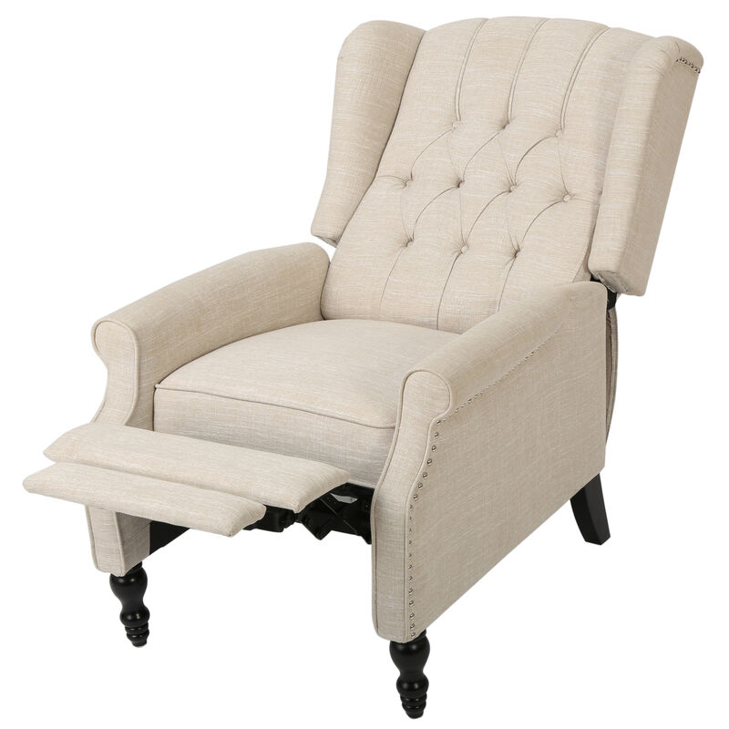 Merax Tufted Fabric Arm Chair Recliner