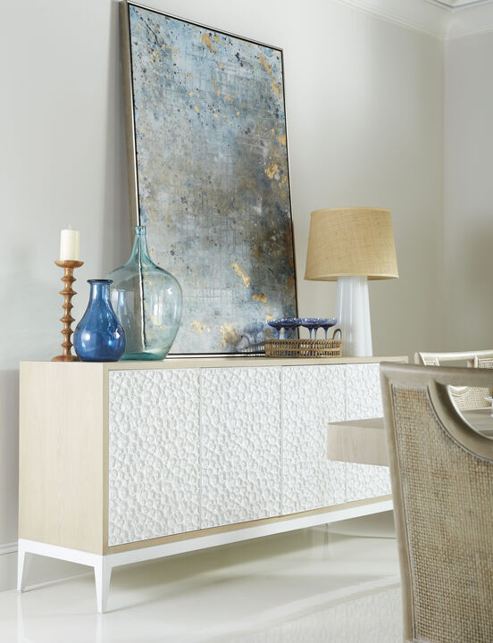 Pelagic Cast Metal Credenza