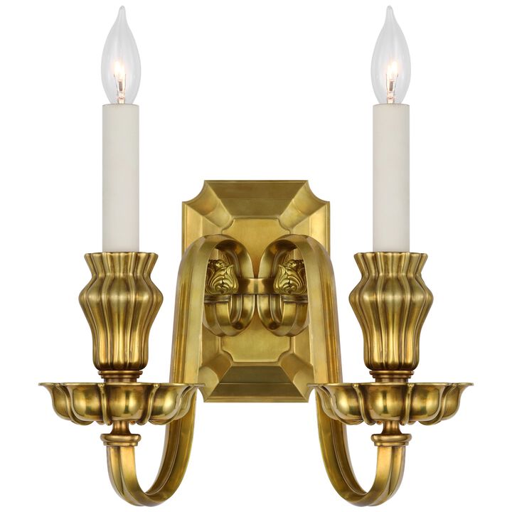 Falaise Double Sconce