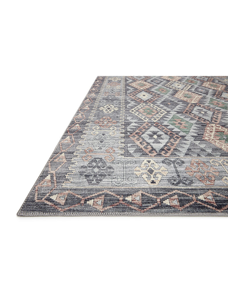 Zion ZIO01 Grey/Multi 7'6" x 9'6" Rug