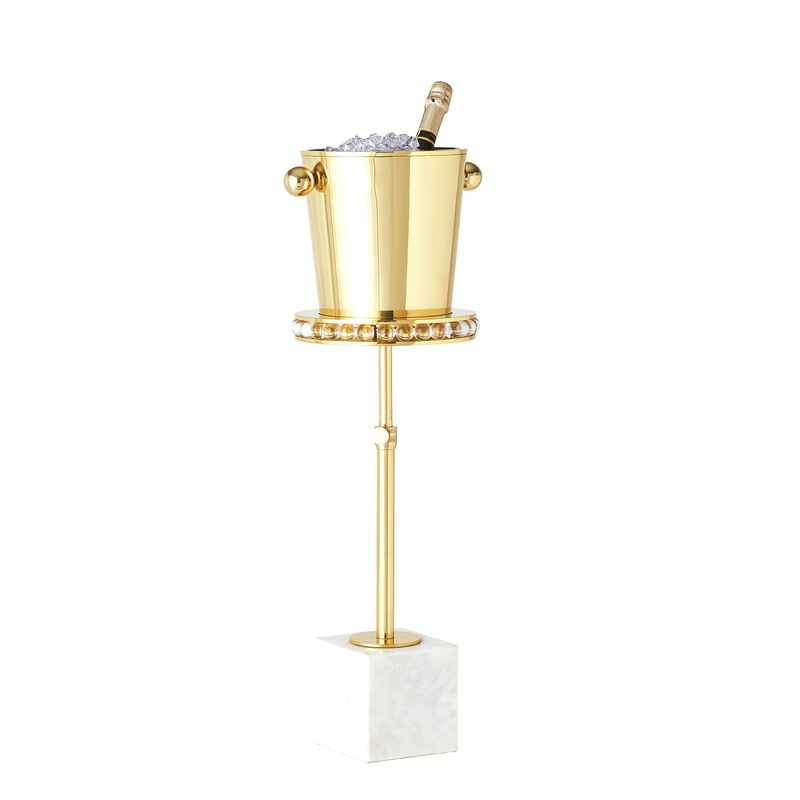 Margot Brass Champagne Bucket