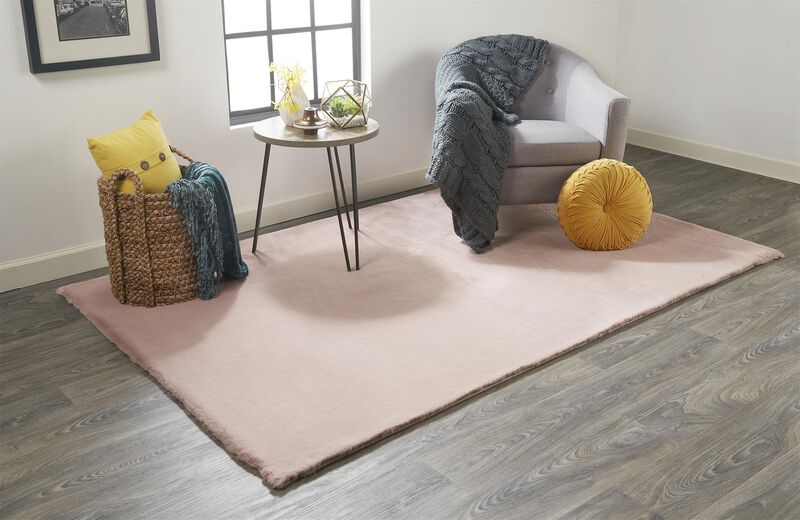 Luxe Velour 4506F Pink 5' x 7' Rug