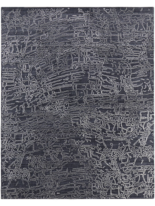 Whitton 8891F Black/Gray/Ivory 10' x 14' Rug