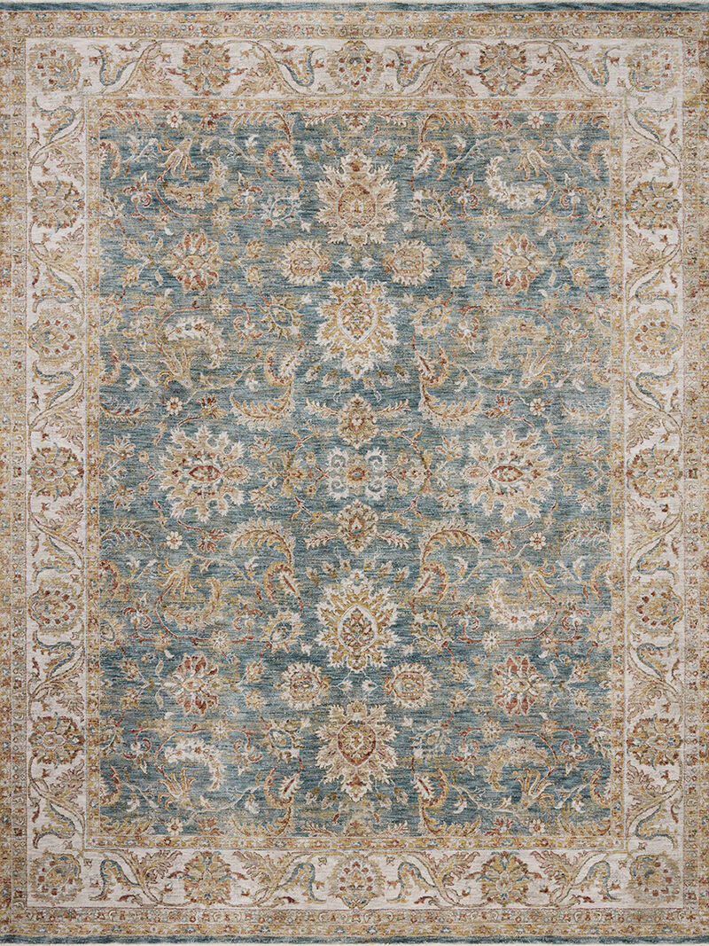 Gaia Ocean/Multi 2'6" x 8'0" Runner Rug