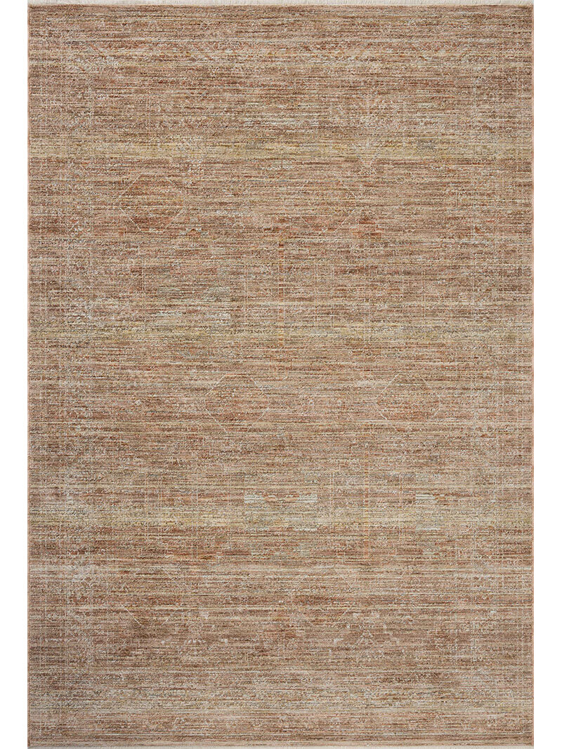 II Tabitha Clay/Natural 2'7" x 8'0" Runner Rug by Loloi II