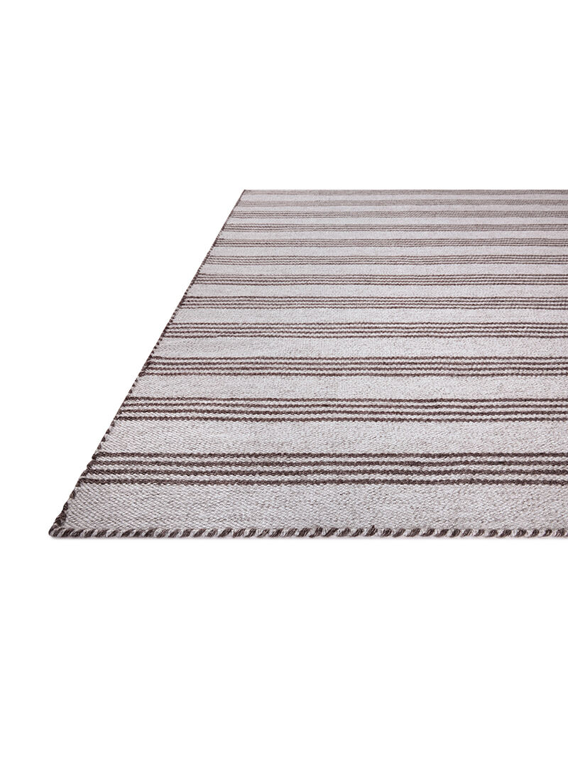 Charlie Silver/Bark 2'6" x 7'6" Runner Rug by Magnolia Home by Joanna Gaines x Loloi