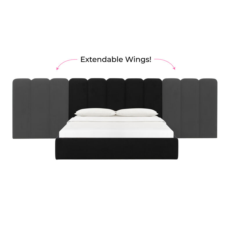 Palani Bed with Wings