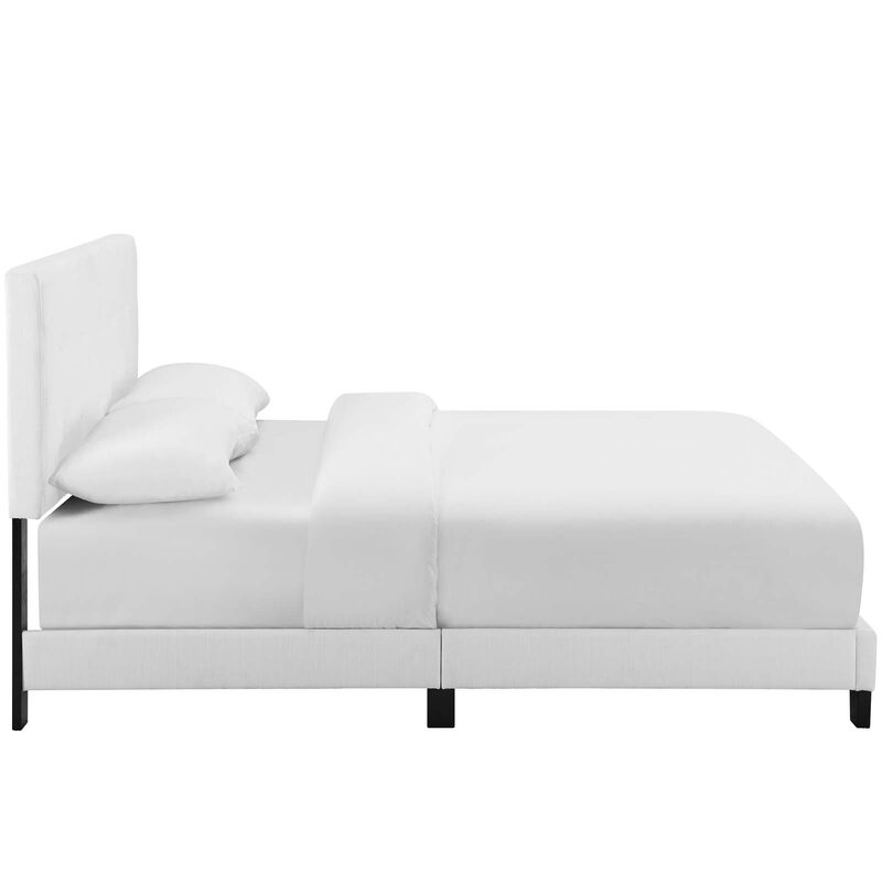 Modway - Melanie Full Tufted Button Upholstered Fabric Platform Bed