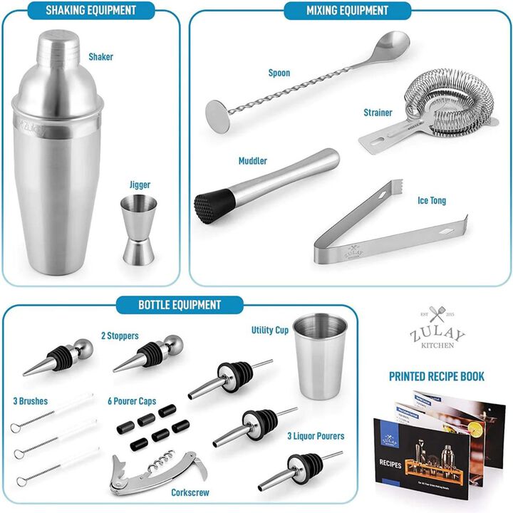 24-Piece Bartender Set