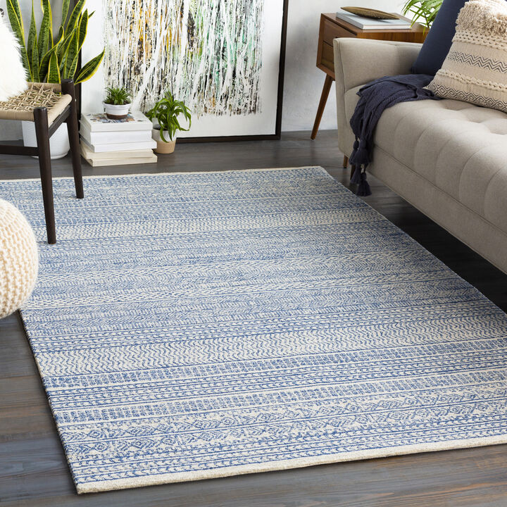 Maroc MAR-2304 4' x 6' Blue Rug