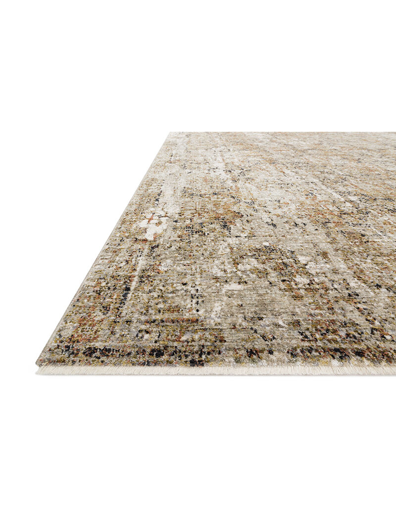 Theia THE02 Taupe/Gold 5' x 8' Rug