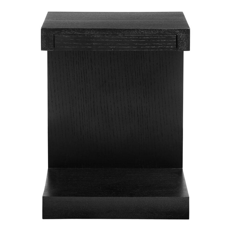 Moe�s Zio Sidetable Black Oak