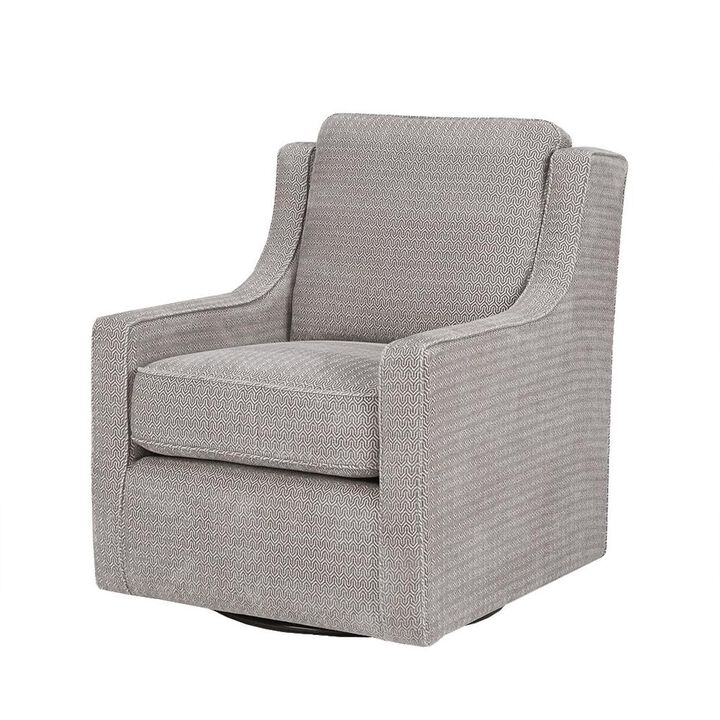 Belen Kox Grey Swivel Chair, Belen Kox