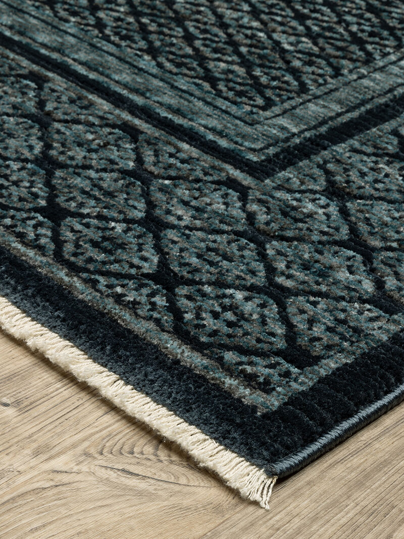 Capella 6'7" x 9'6" Blue Rug