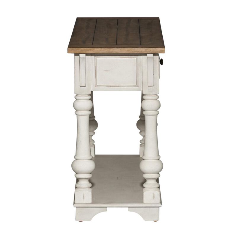 Liberty Furniture Morgan Creek Sofa Table, W52 x D16 x H30, White