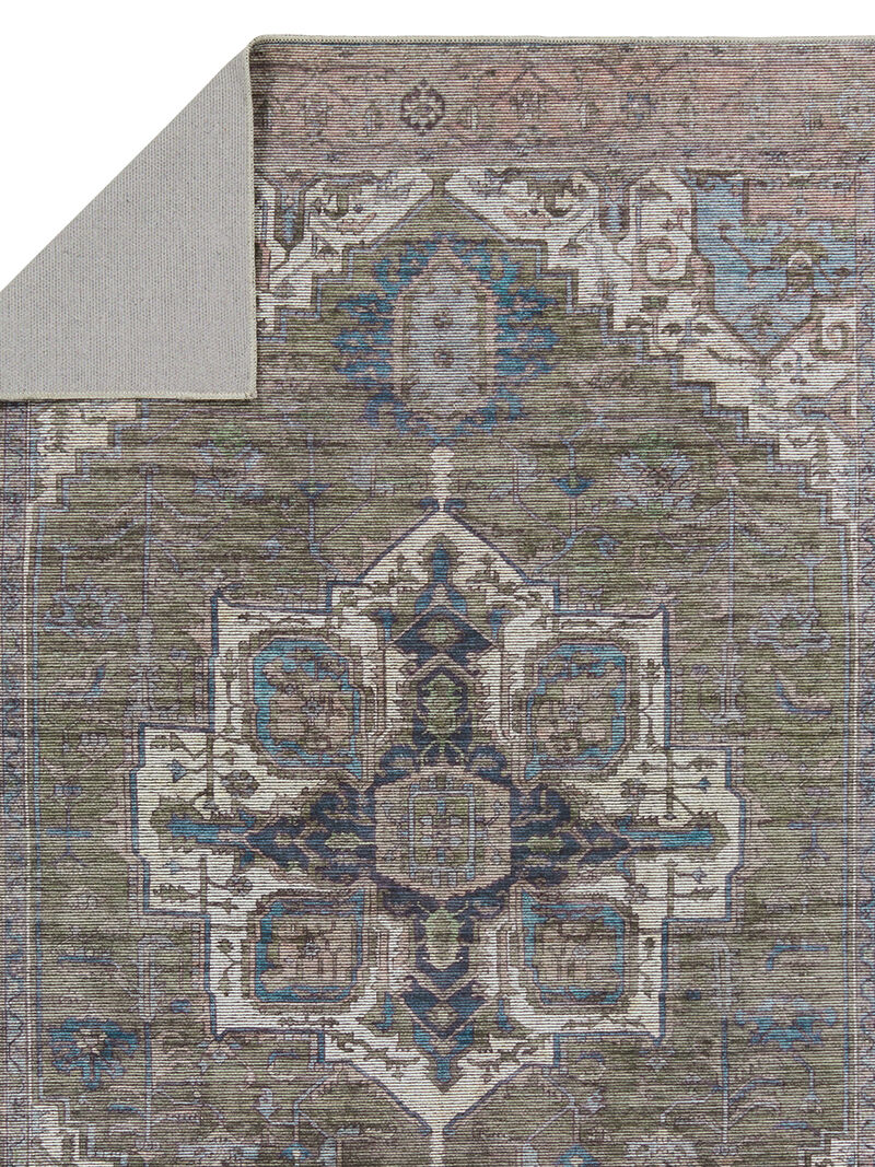 Vindage Chaplin Green 5'3" x 8' Rug