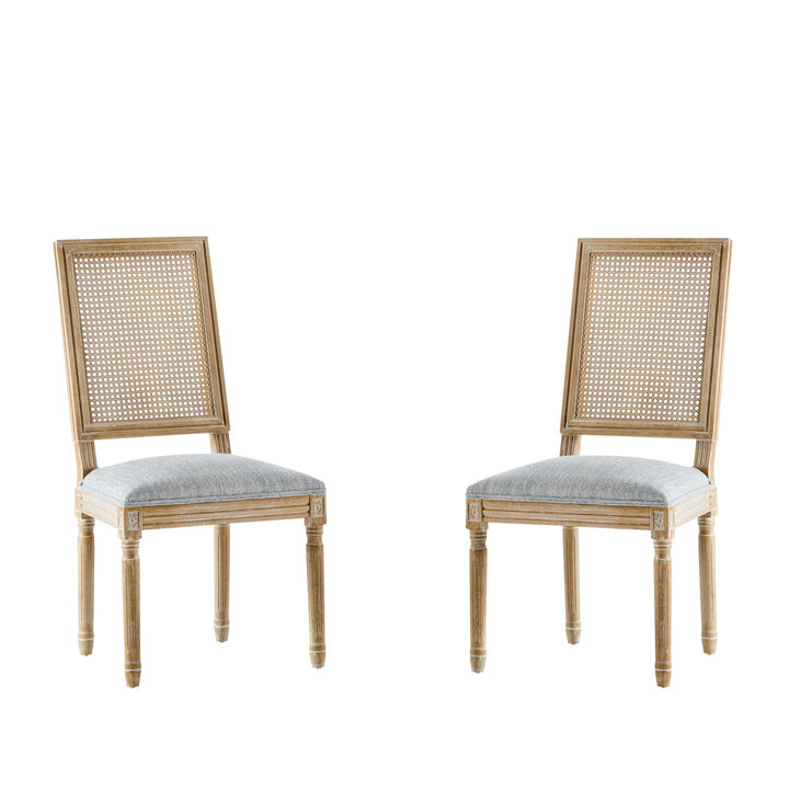 Merax French Country Dining Chairs Set of 2