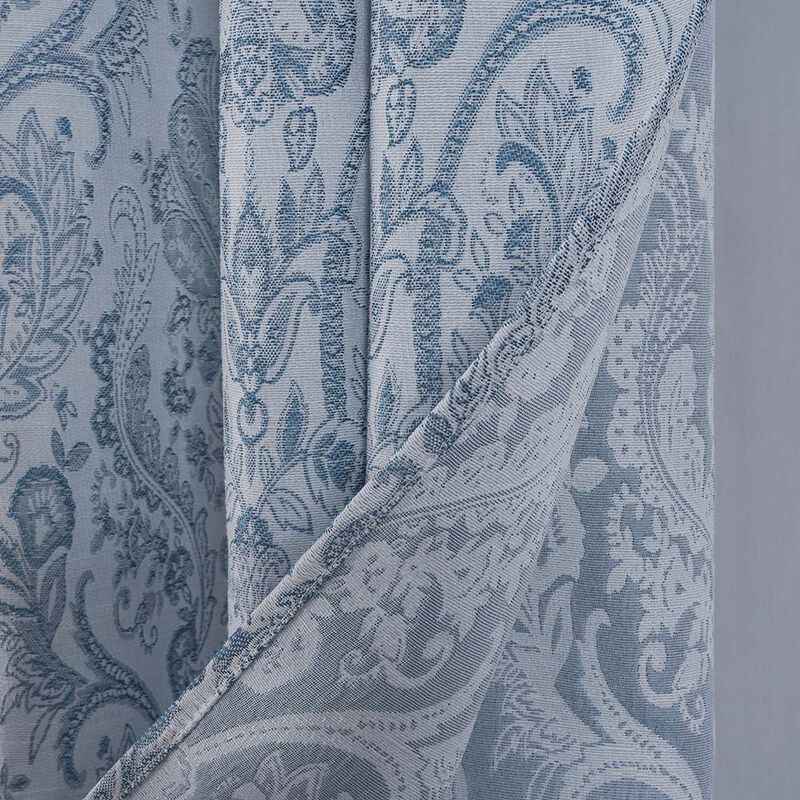 RT Designers Collection Bridgeport Jacquard High Quality Light Filtering Grommet Curtain Panel