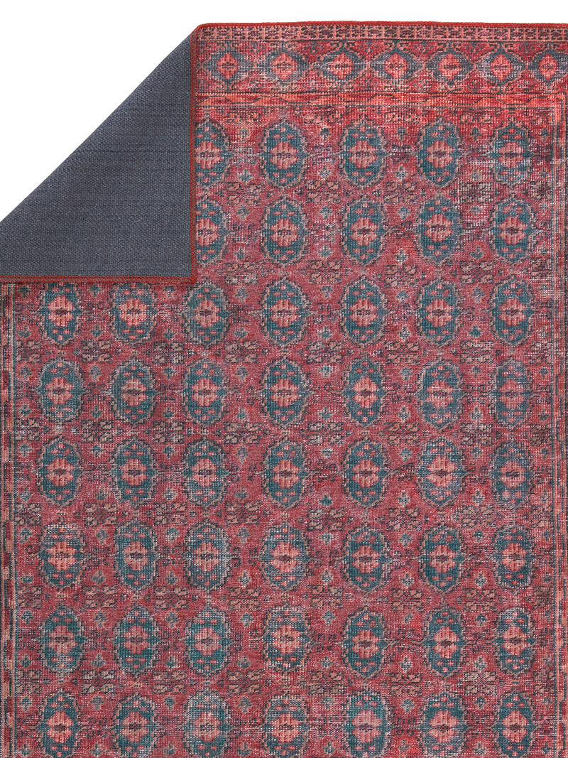 Harman By Katelester Kalinar Red 2'6" x 10' Runner Rug