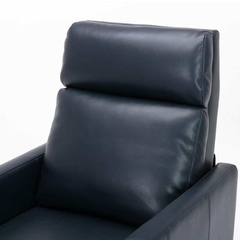 Comfort Pointe Balantyne Push Back Recliner - Midnight Blue