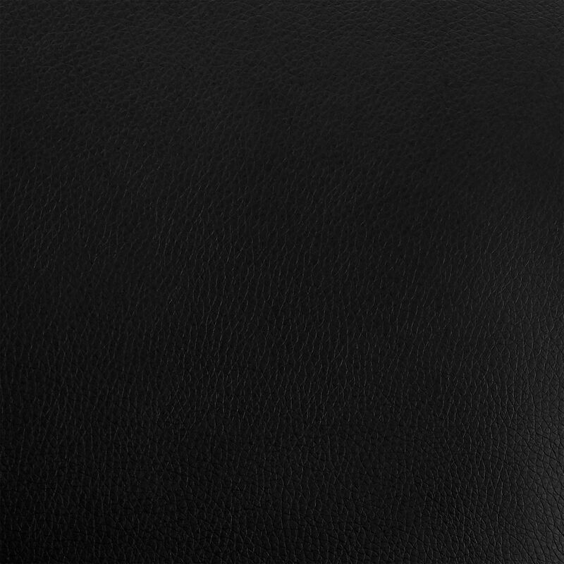 30 Inch Open Back Leatherette Swivel Bar Stool, Black-Benzara