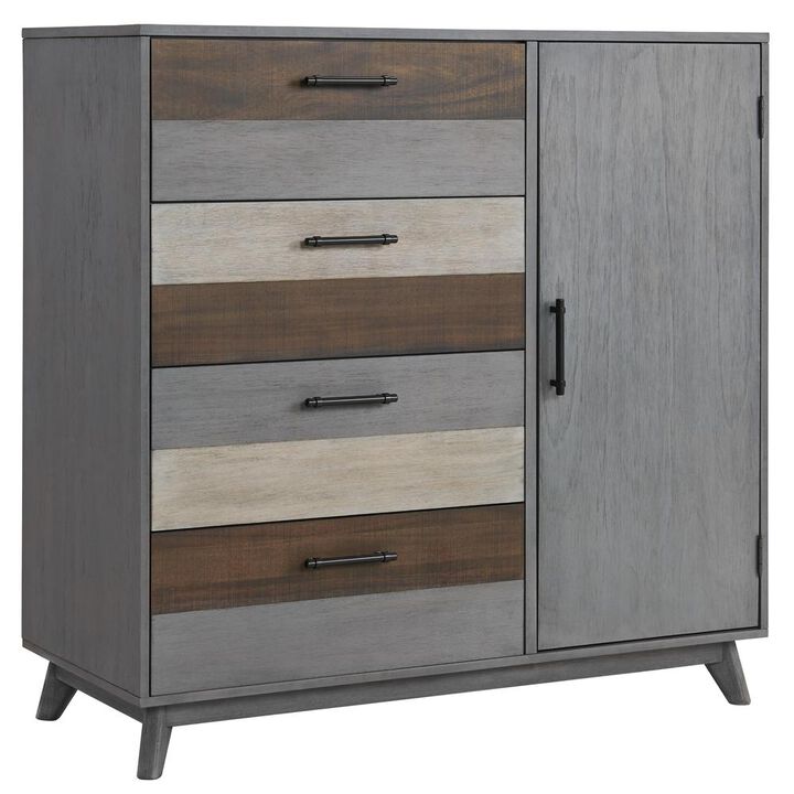 Soho Baby Cascade Chifferobe Multi Tone Gray