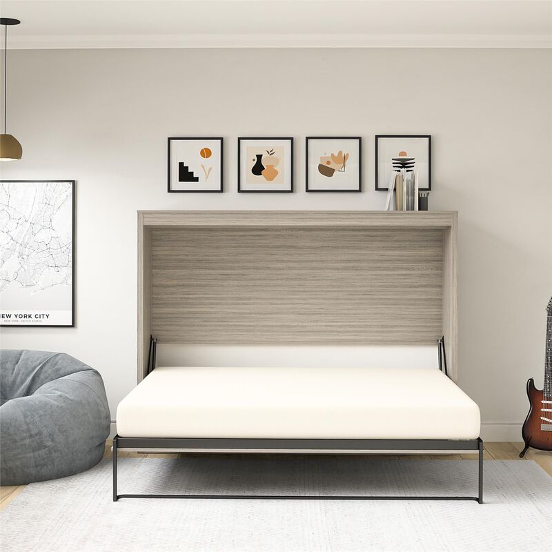 Paramount Full Size Murphy Daybed with a Shelf