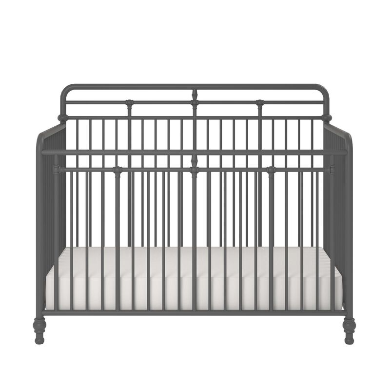 Monarch Hill Hawken Metal 3 in 1 Convertible Crib