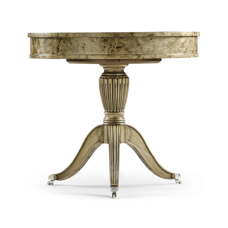 Fulgurite Drum Table