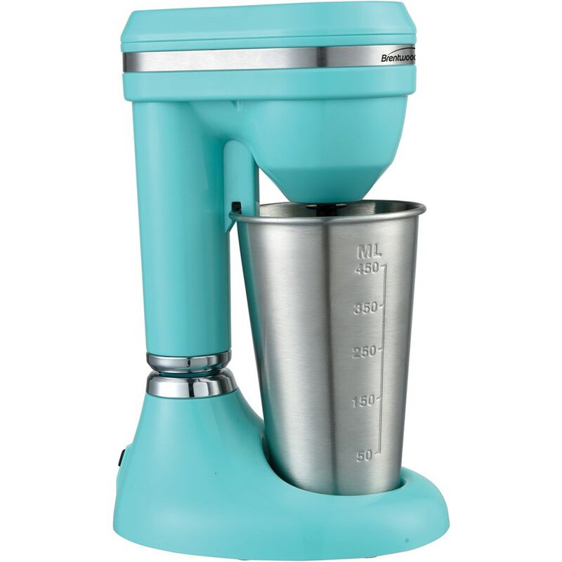 Brentwood 15oz Classic Milkshake Maker, Turquoise