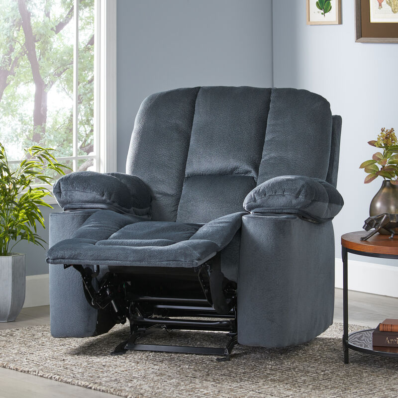 Merax Luxurious Manual Recliner Chair with Cup Holders