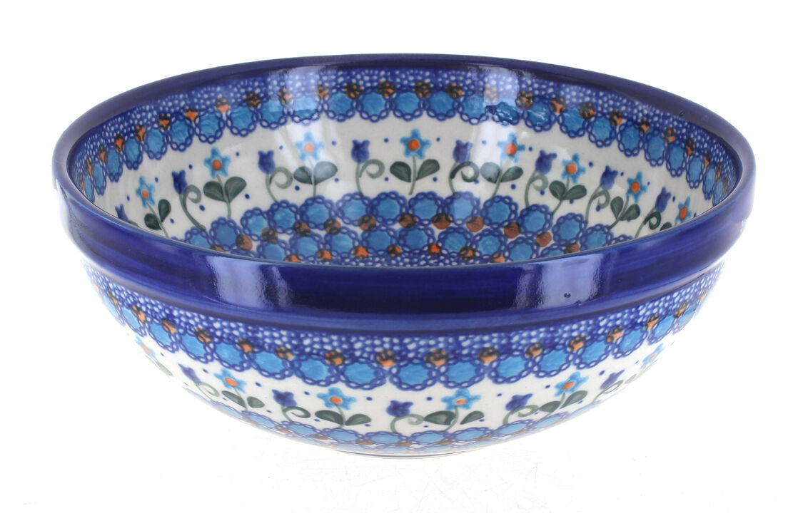 Blue Rose Polish Pottery Savannah Small Serving Bowl