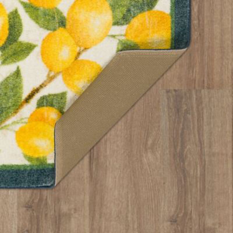 Prismatic Lemon Grove Bath and Kitchen Mat Collection