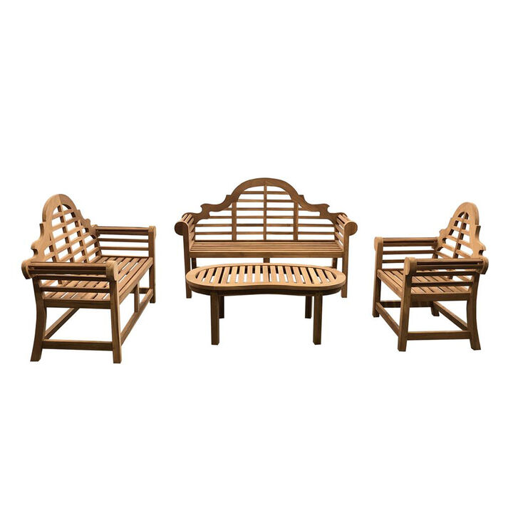 Luyten 4 Pc Patio Seating Set