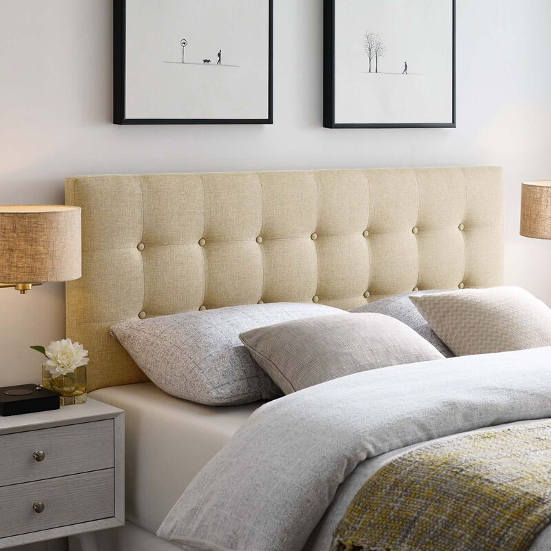 Modway - Emily Queen Upholstered Fabric Headboard