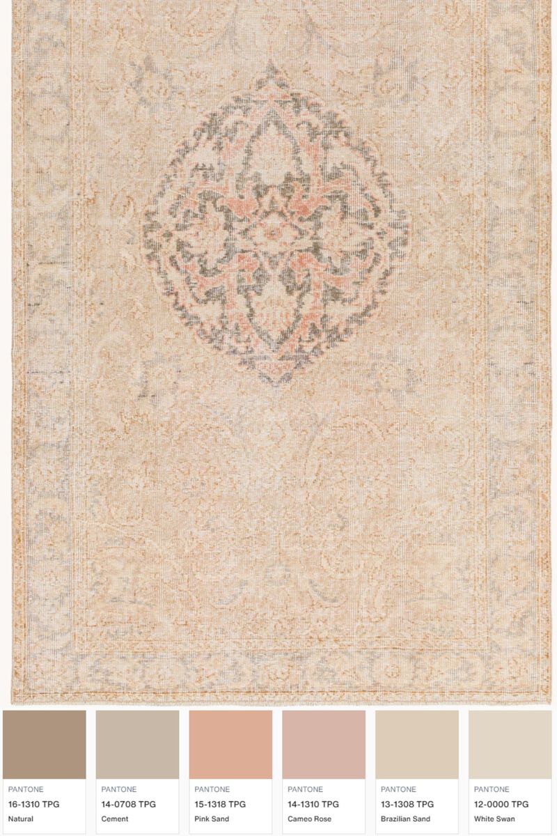 District Loom Vintage Turkish Gallery Rug-Hobson