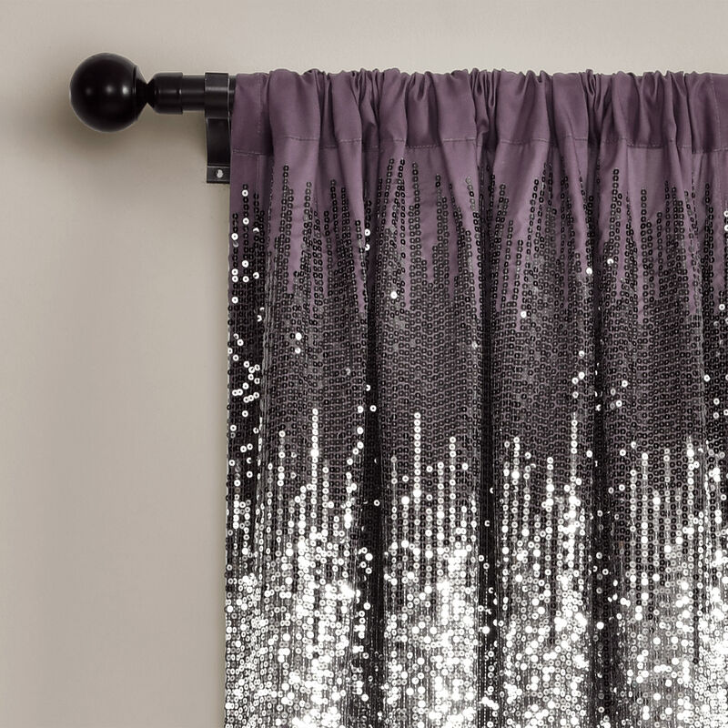 Shimmer Sequins Window Curtain Panels