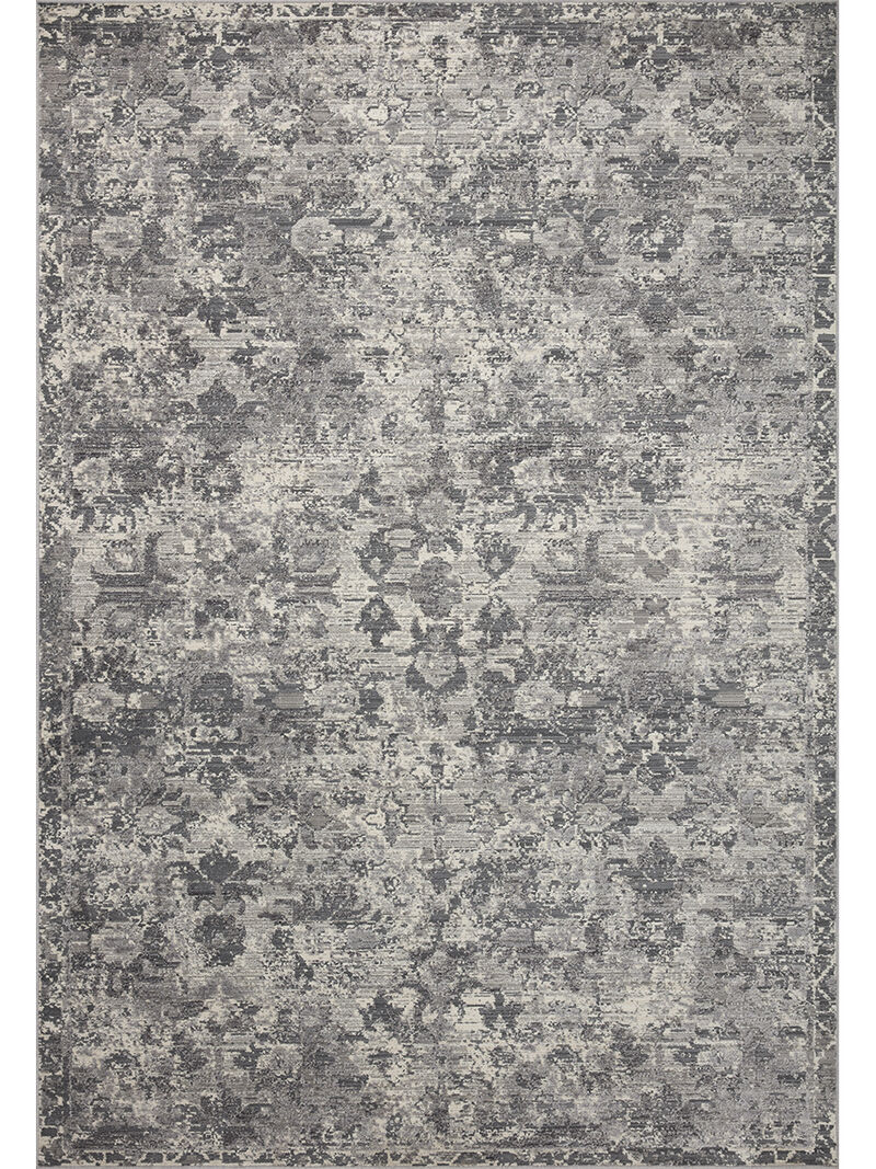 Indra INA04 Charcoal/Silver 11'6" x 15'6" Rug