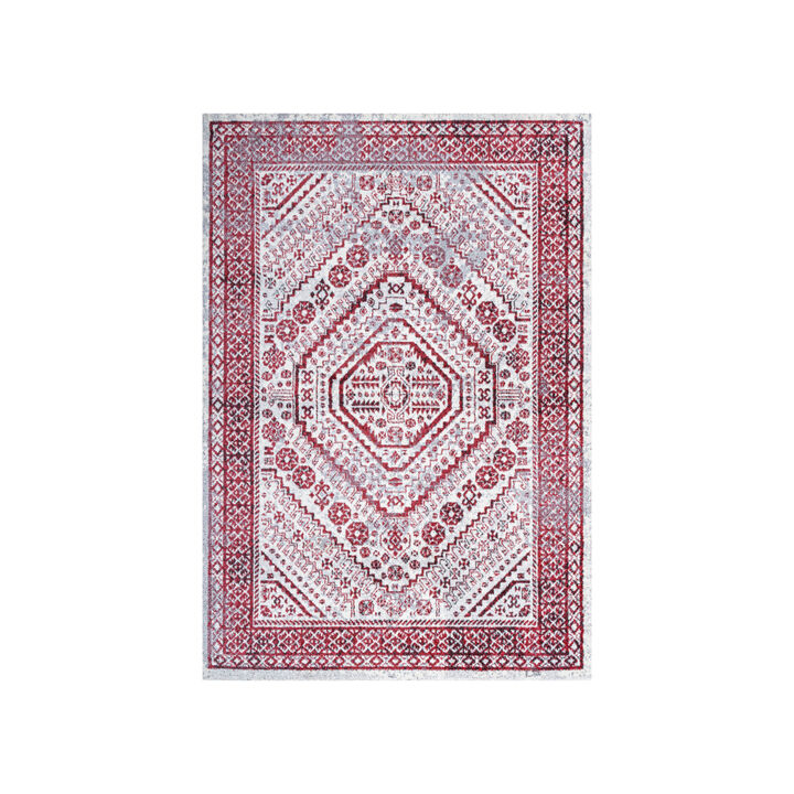 Boho Cottage Medallion Area Rug