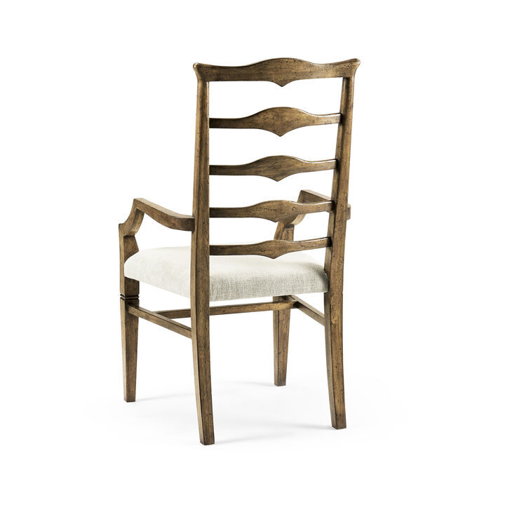 Pompano Ladderback Arm Chair