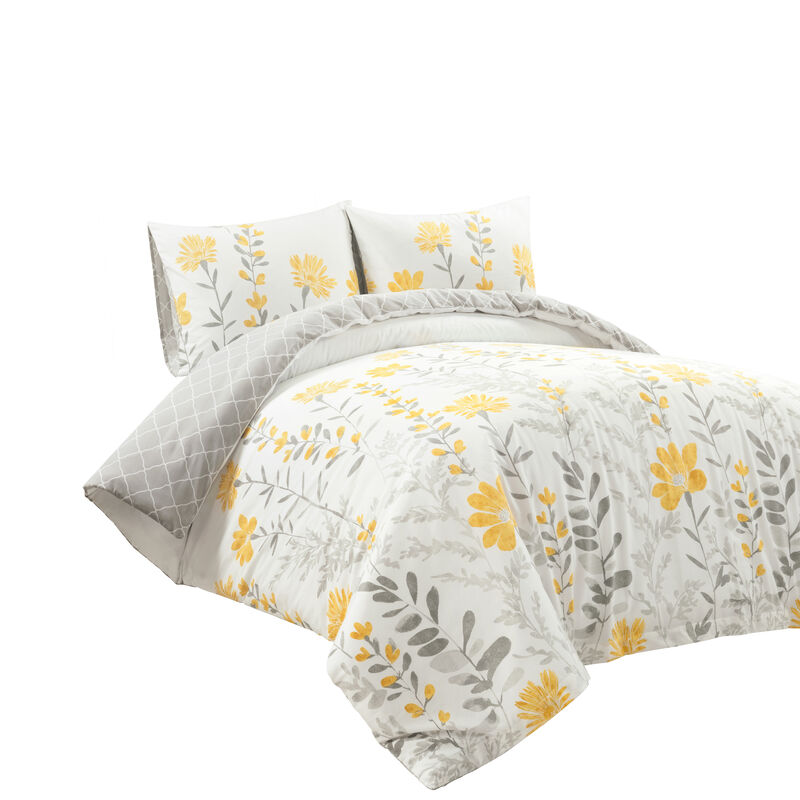 Aprile Cotton Duvet Cover  3Pc Set