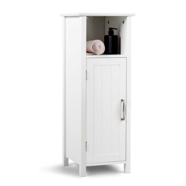 Hivvago Bathroom Storage Organizer with 2-Tier Cabinet