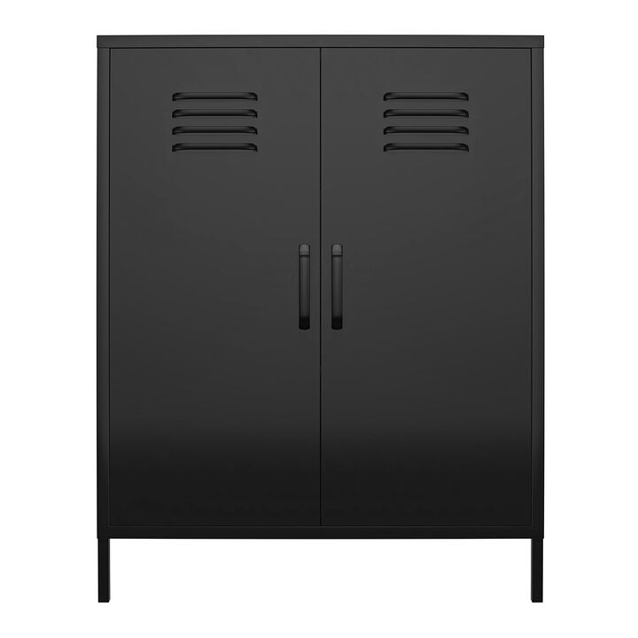 Shadwick 2 Door Metal Locker Storage Cabinet