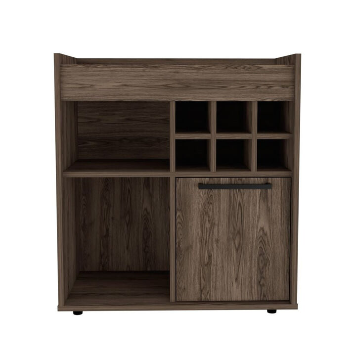 Bar Cabinet Dext, Living Room, Dark Walnut