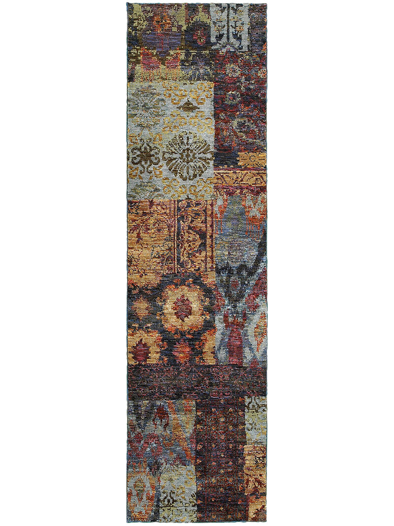 Andorra 1'10" x 3'2" Multi Rug