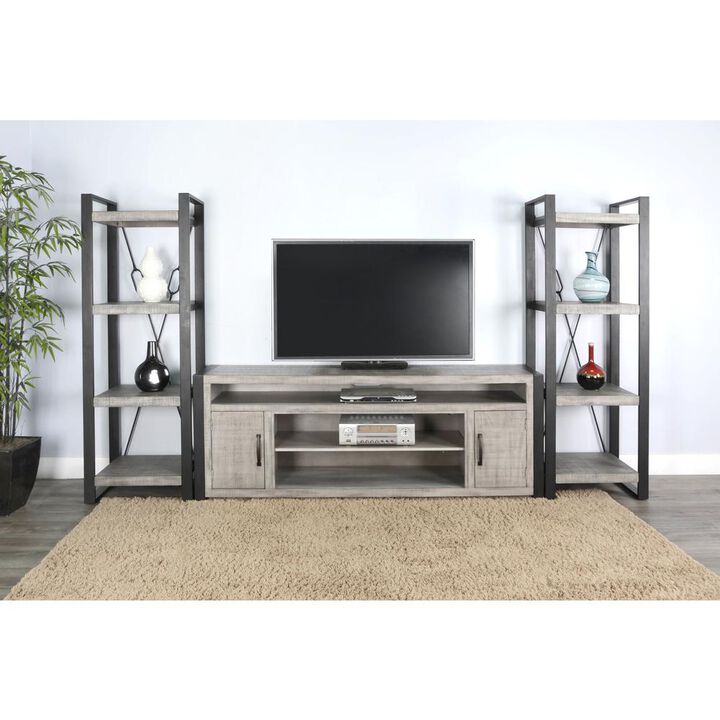 Sunny Designs Entertainment Wall ( Console+2 Piers )