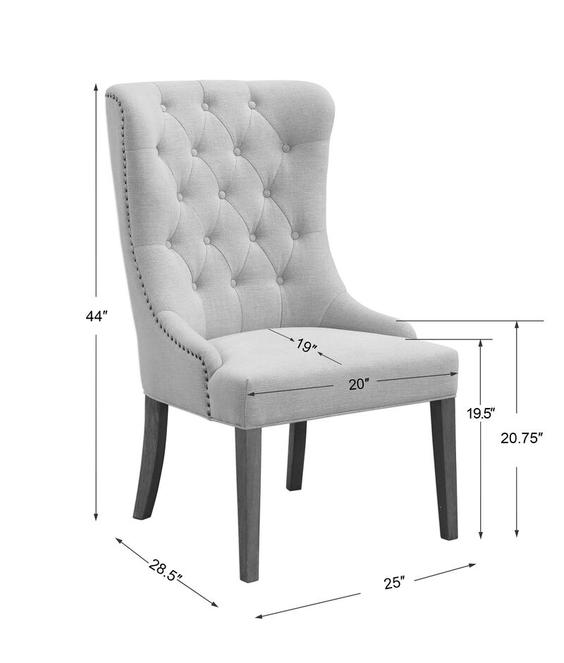 Rioni Tufted Wing Chair