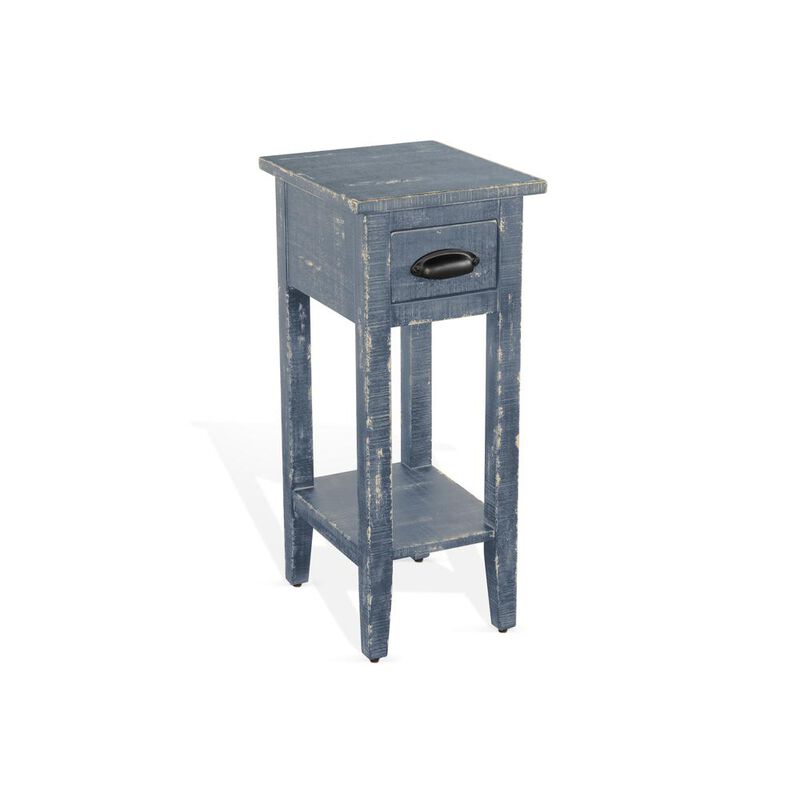 Sunny Designs Ocean Blue Chair Side Table